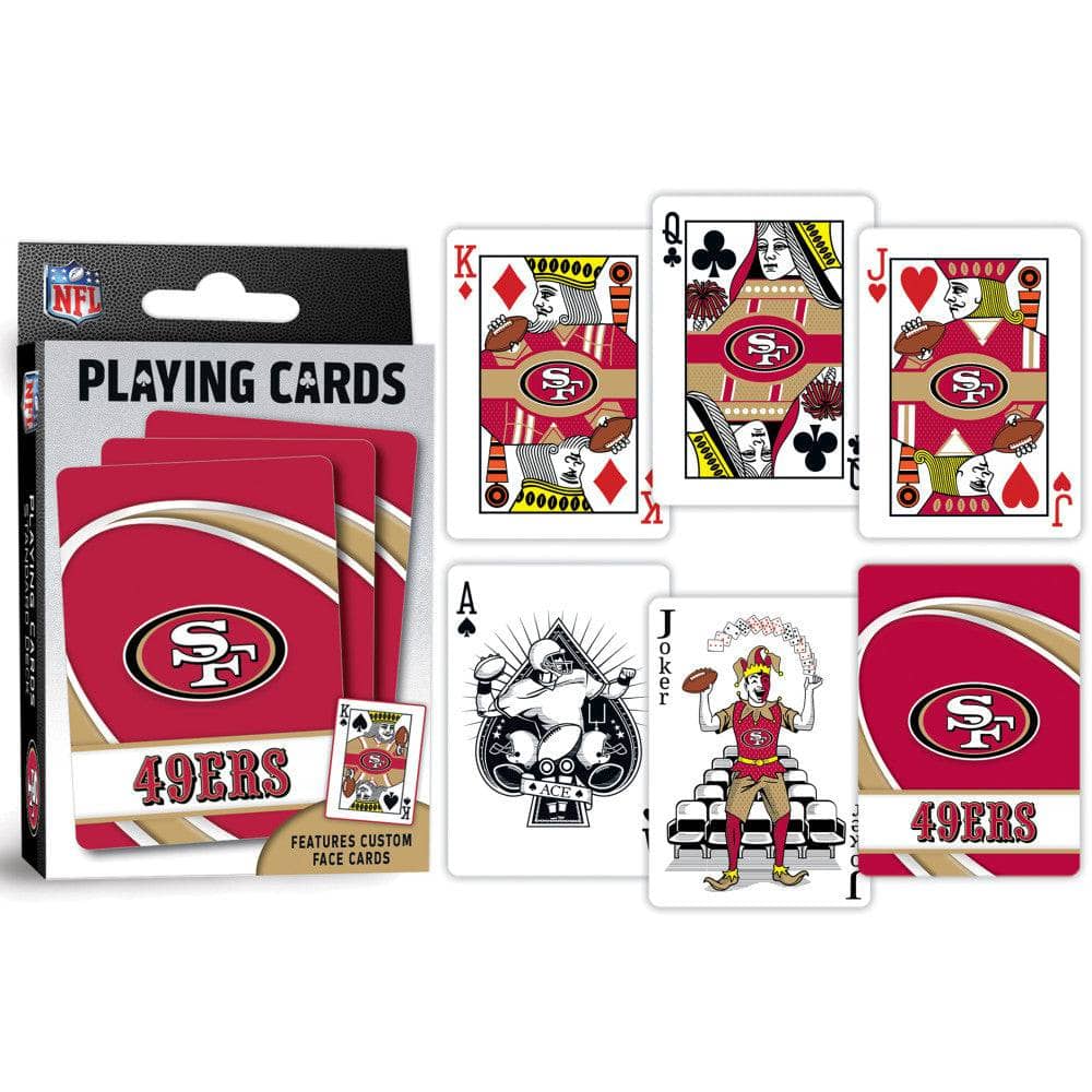 San Francisco 49ers Playing Cards - 54 Card Deck - Image 3