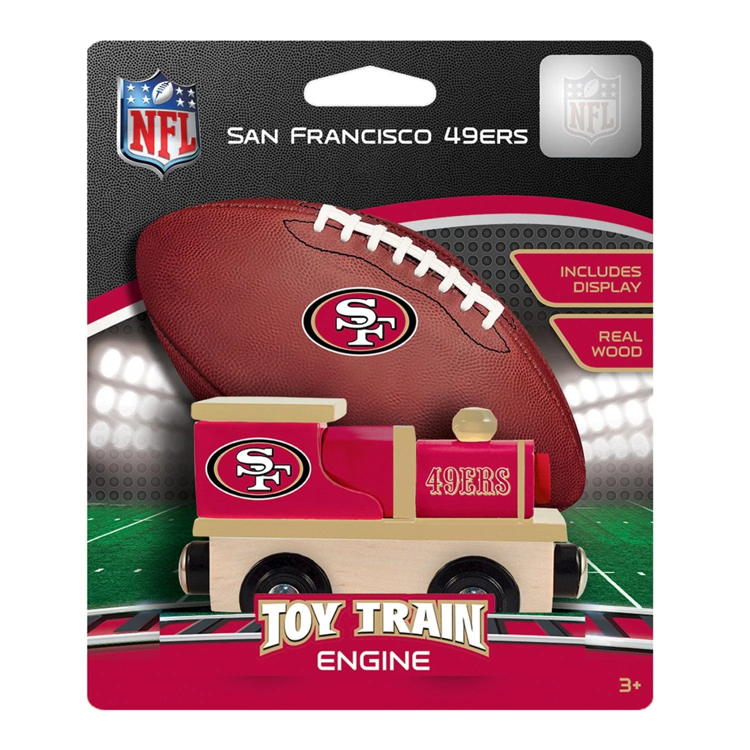 San Francisco 49ers Toy Train Engine - Image 2