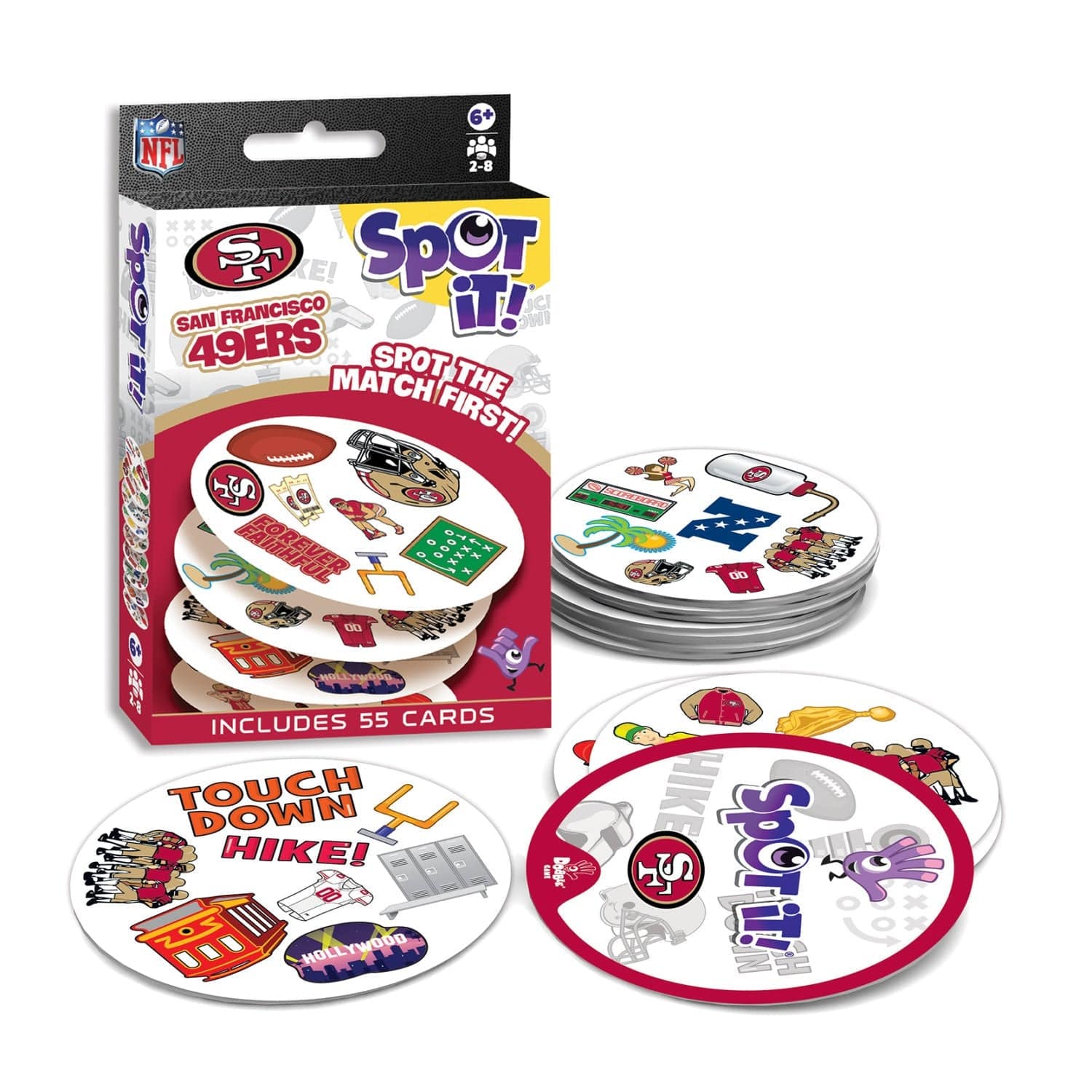 San Francisco 49ers Spot It! Card Game - Image 2