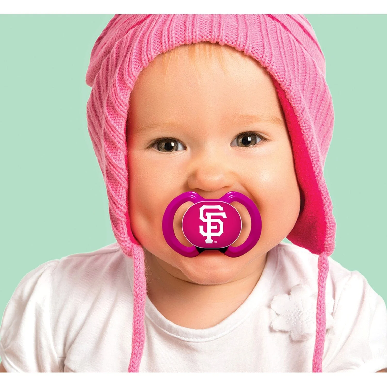 San Francisco Giants - Pink Pacifier 2-Pack - Image 5