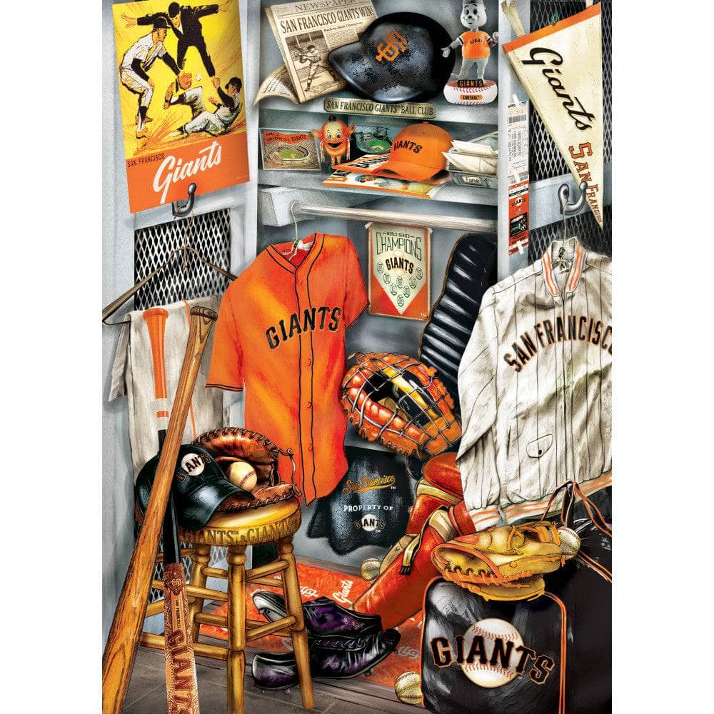San Francisco Giants - Locker Room 500 Piece Jigsaw Puzzle - Image 2