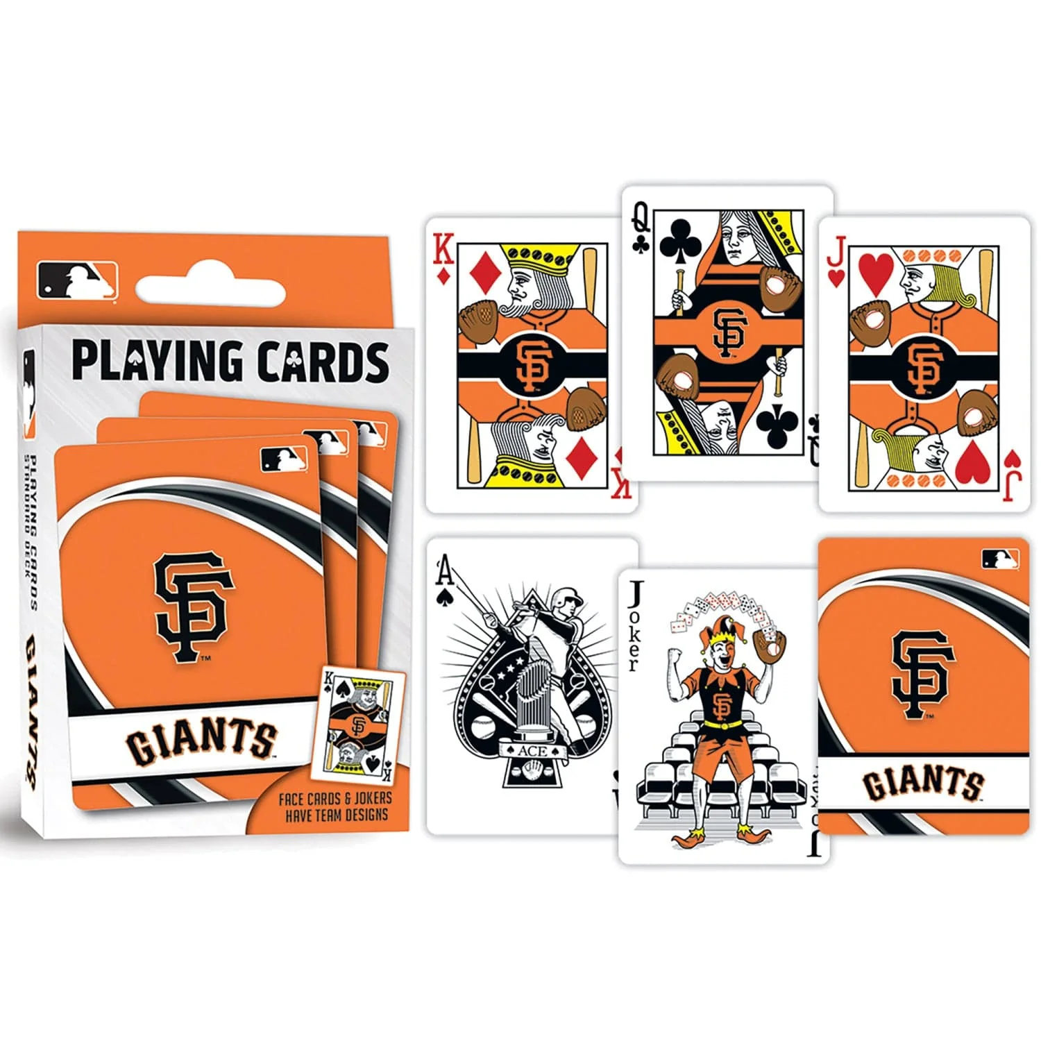 San Francisco Giants Playing Cards - 54 Card Deck - Image 3