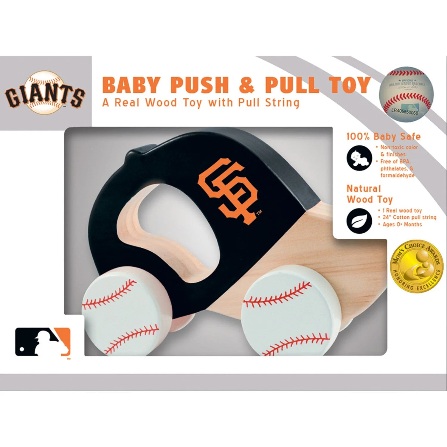 San Francisco Giants - Push & Pull Baby Toy - Image 2