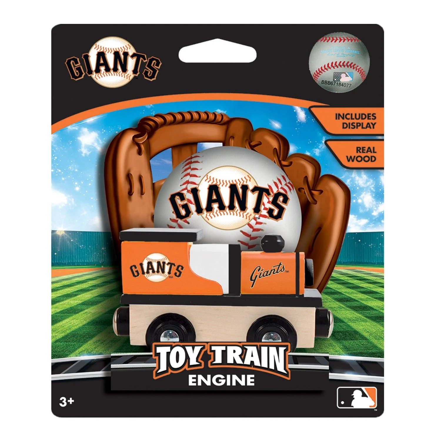 San Francisco Giants Toy Train Engine - Image 2
