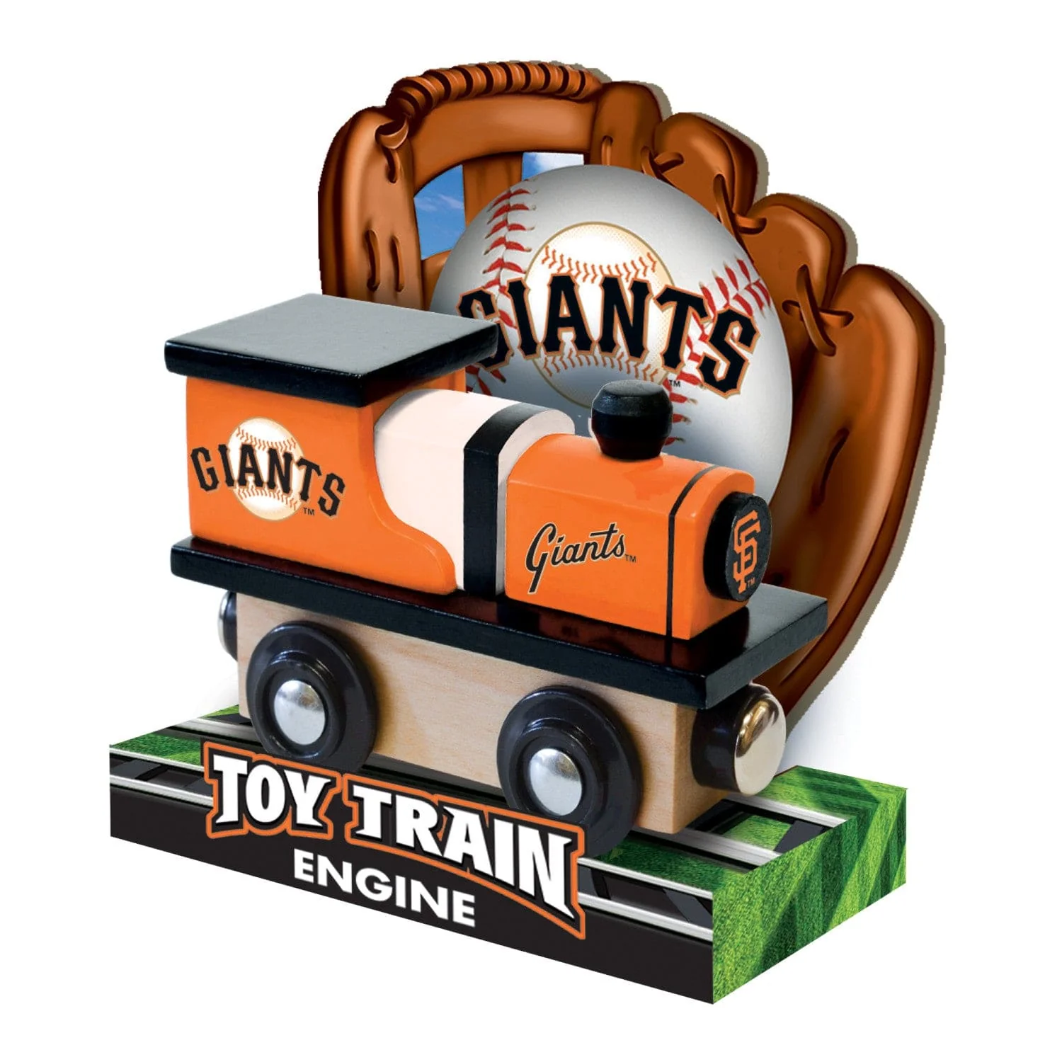 San Francisco Giants Toy Train Engine - Image 3
