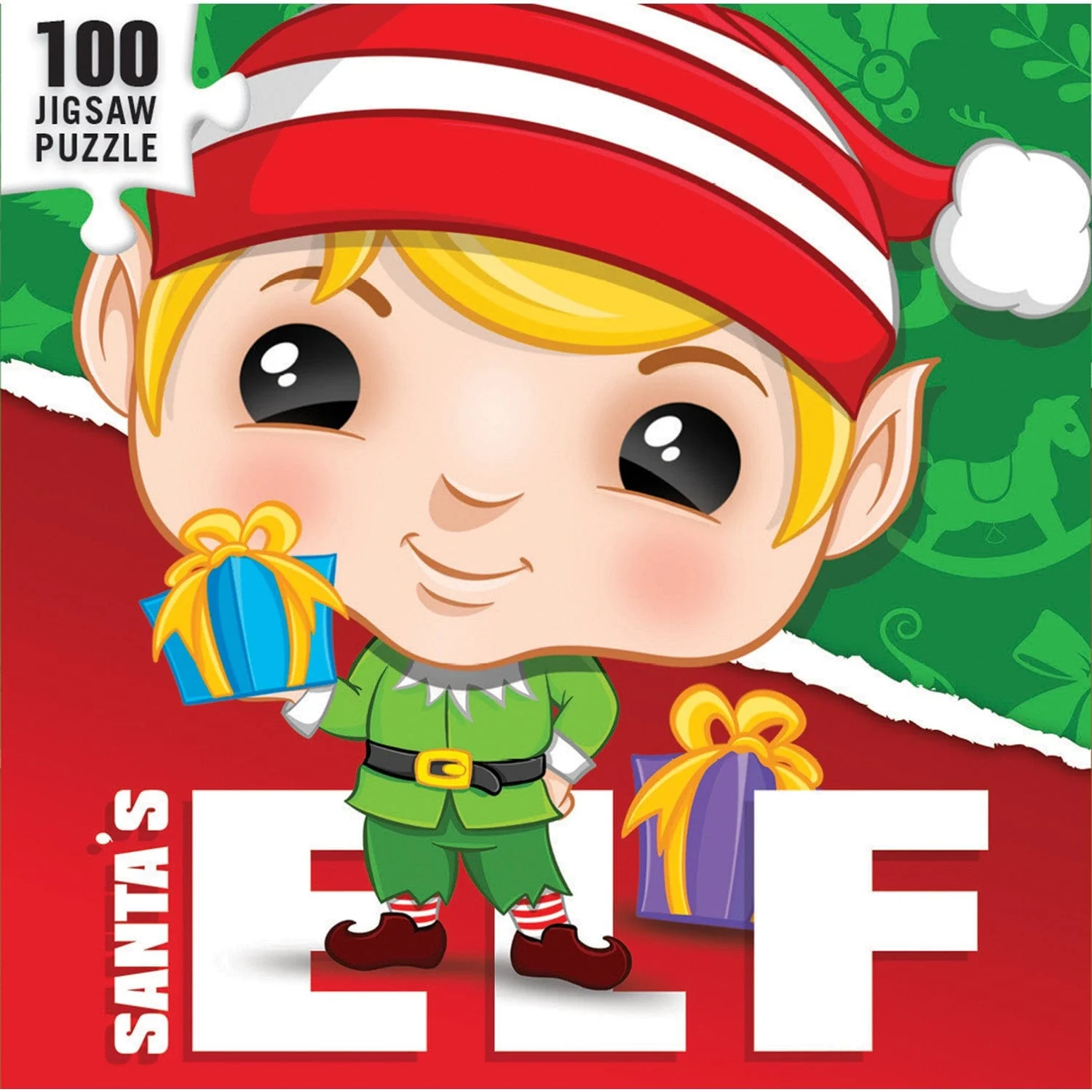 Santa's Elf 100 Piece Jigsaw Puzzle - Image 3
