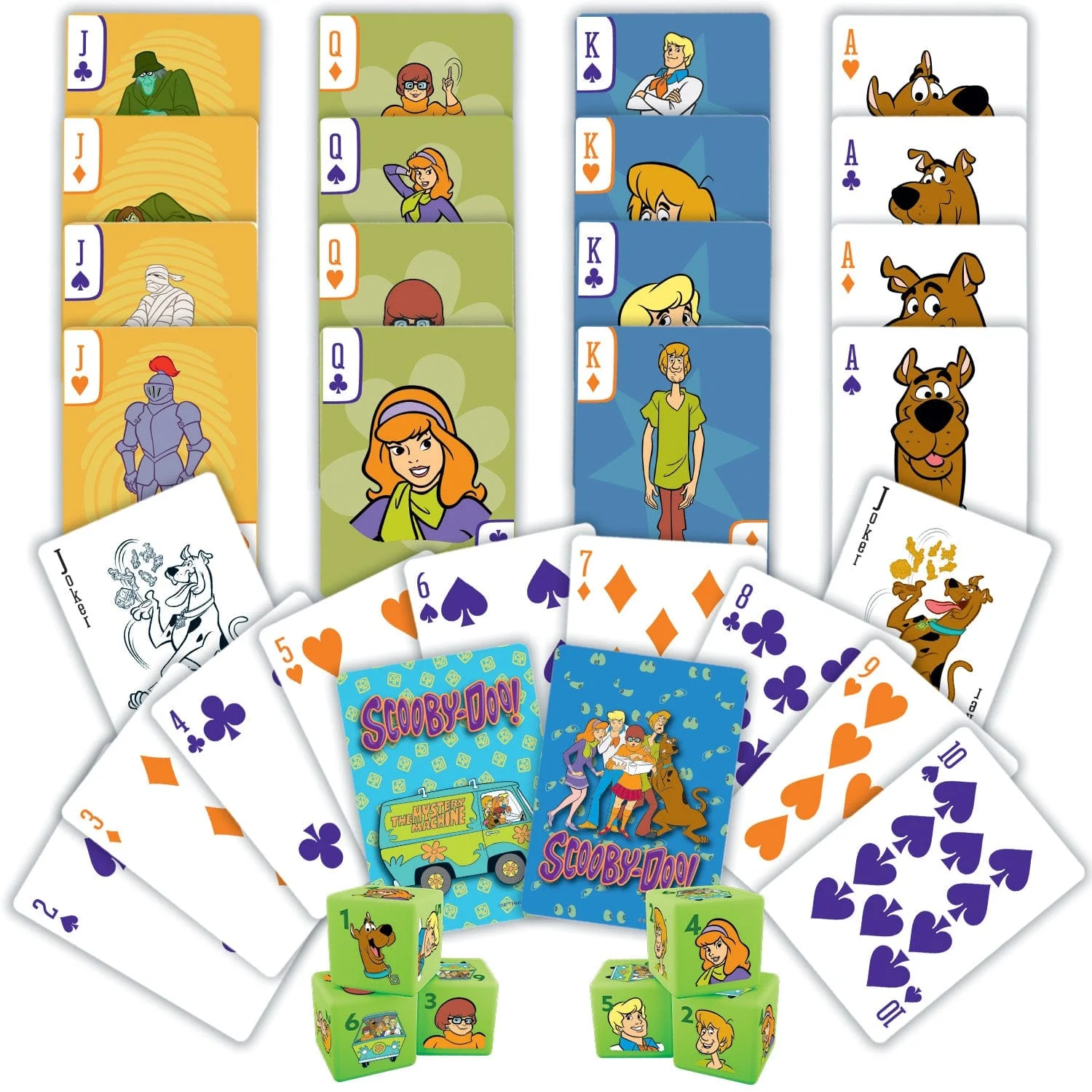 Scooby Doo 2-pack Playing Cards & Dice Set - Image 2