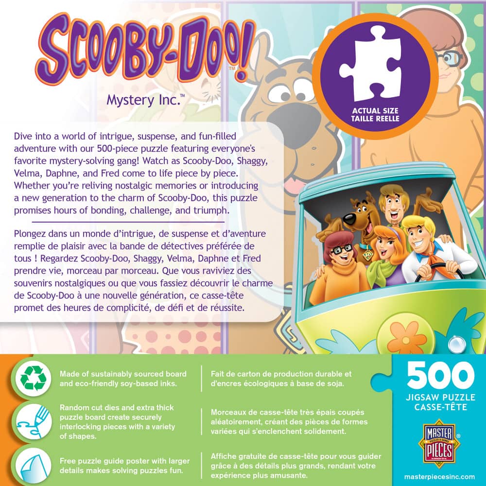 Cartoons - Scooby-Doo! Mystery Inc. 500 Piece Jigsaw Puzzle - Image 3