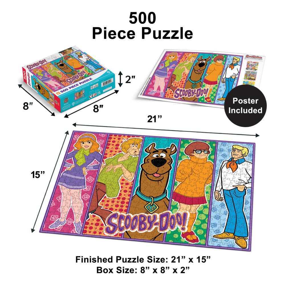 Cartoons - Scooby-Doo! Mystery Inc. 500 Piece Jigsaw Puzzle - Image 5