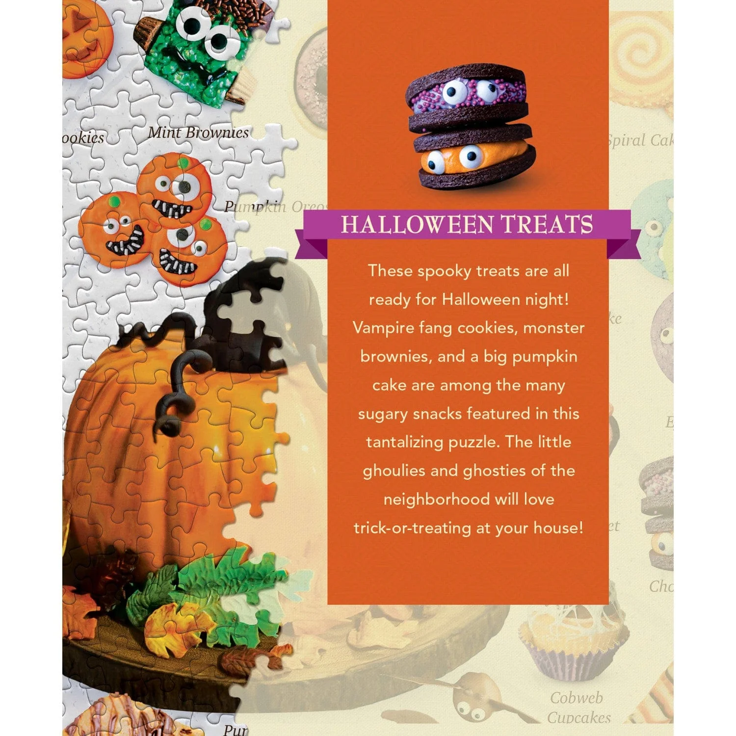 Scrumptious - Halloween Treats 1000 Piece Jigsaw Puzzle - Image 3