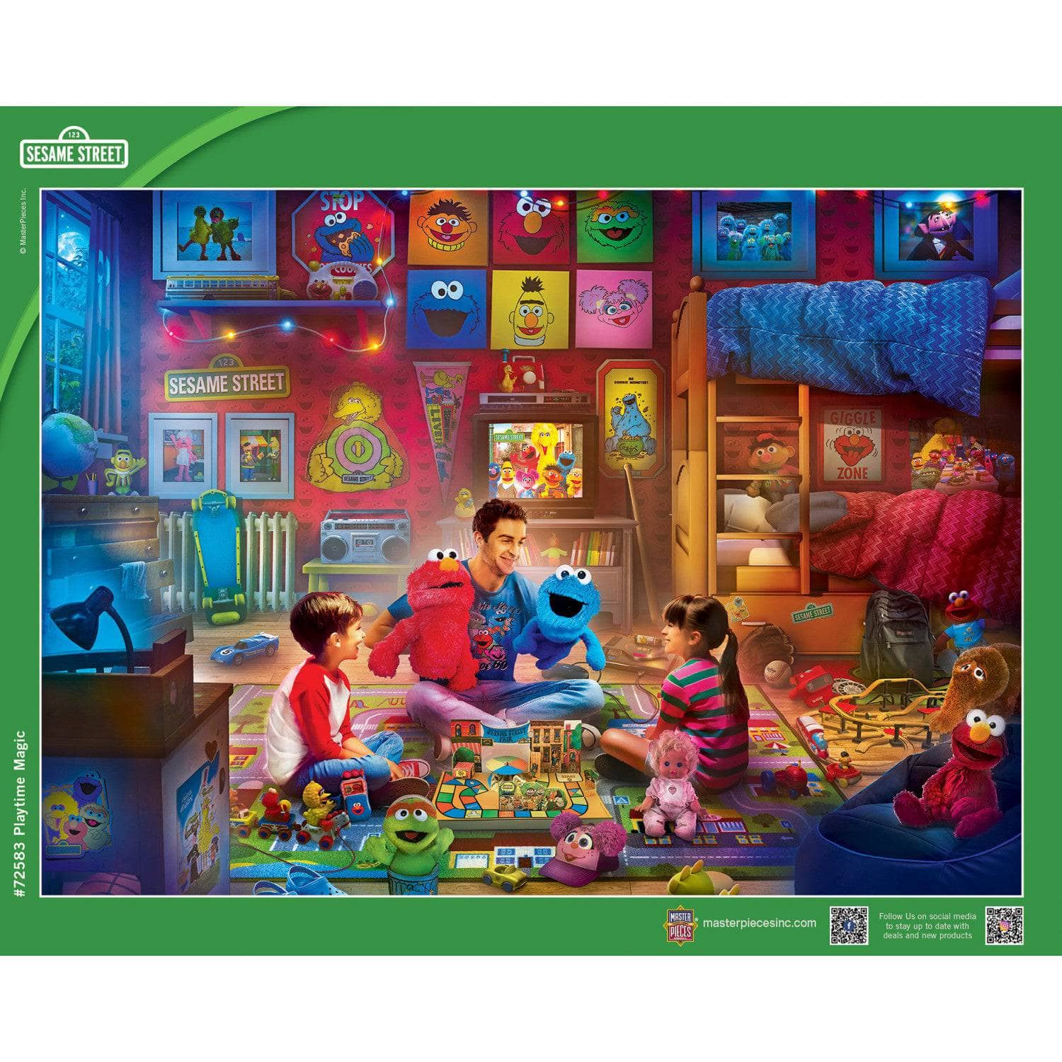 Sesame Street - Playtime 1000 Piece Jigsaw Puzzle - Image 4