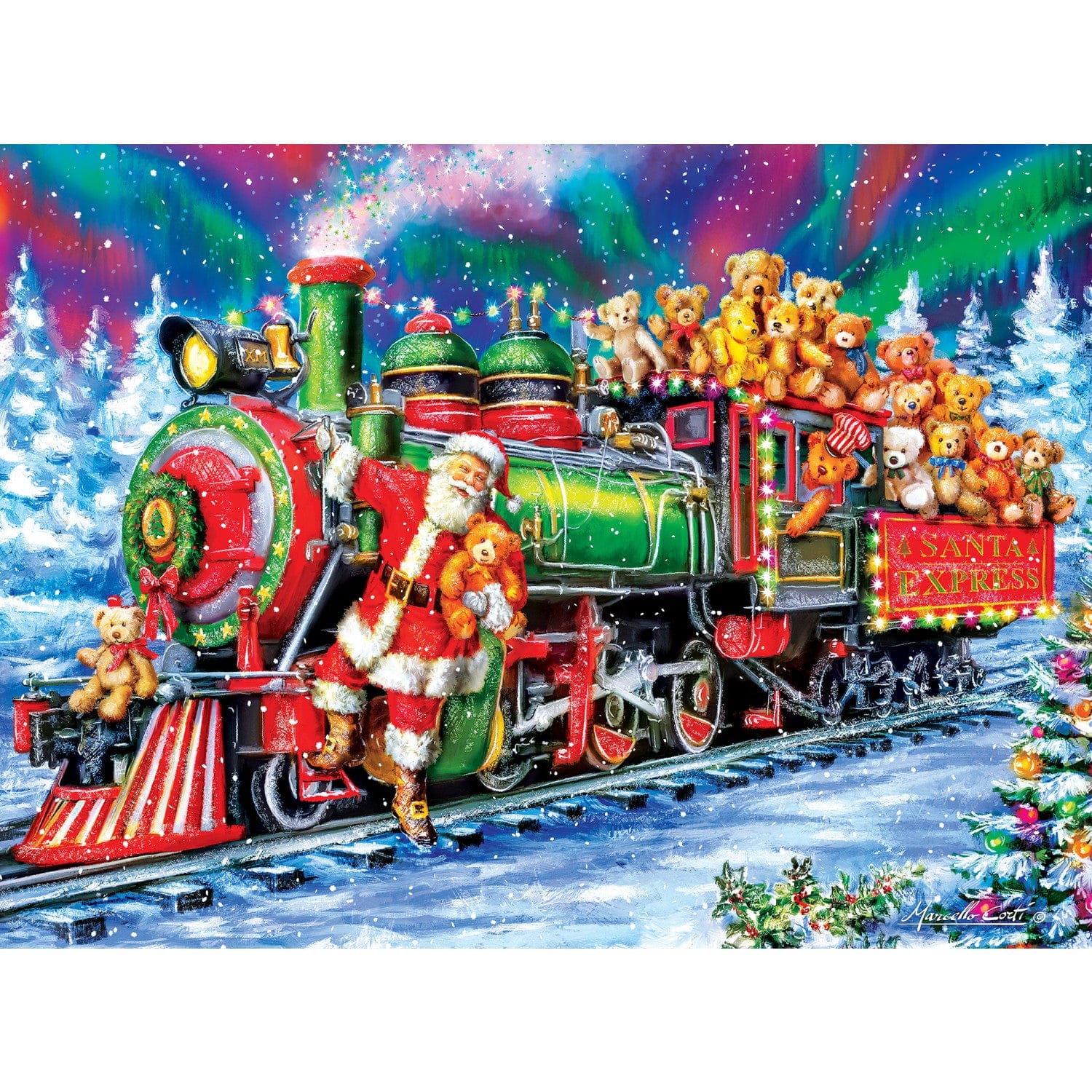Season's Greetings - 500 Piece Jigsaw Puzzles 4-Pack - Image 6