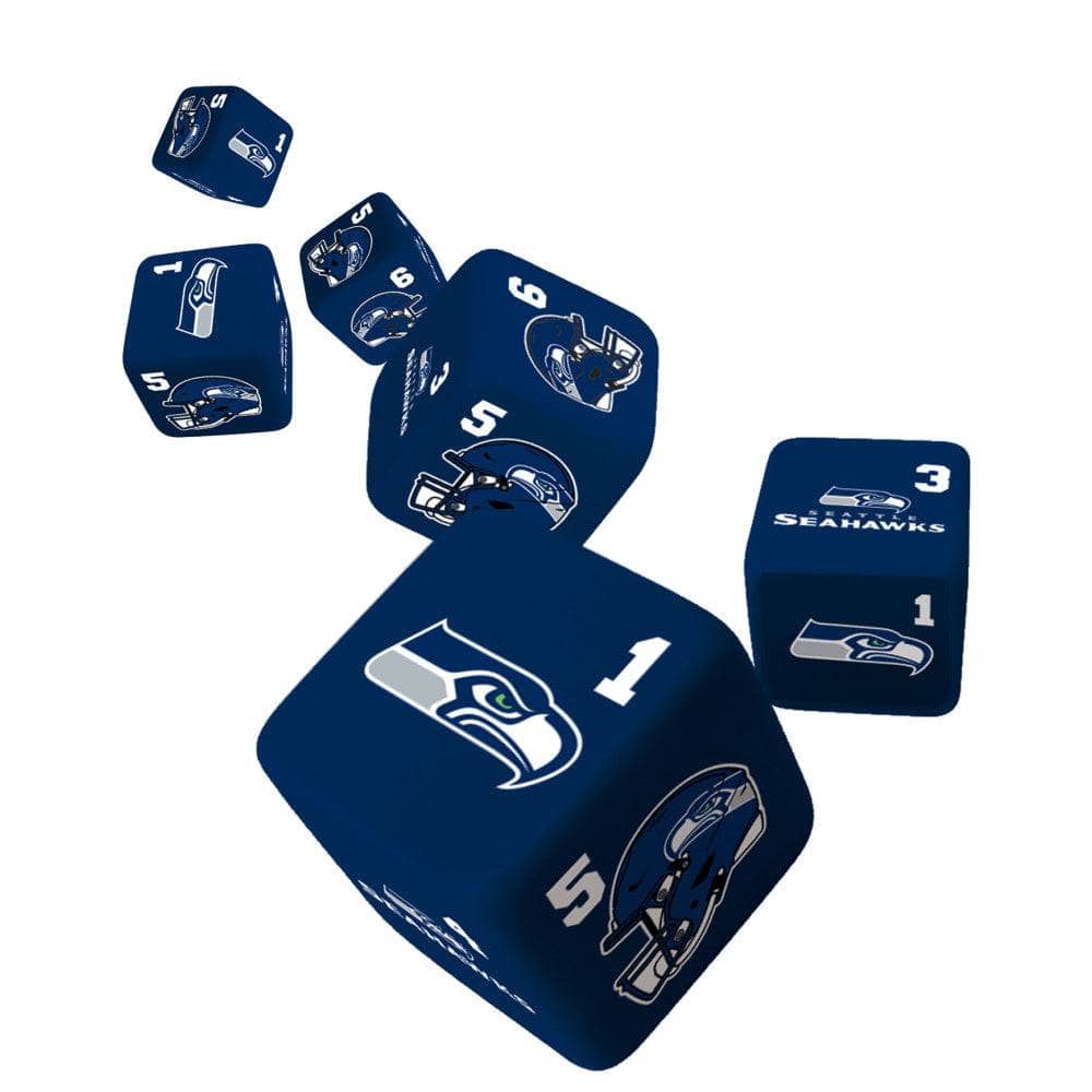 Seattle Seahawks Dice Set - 19mm - Image 2