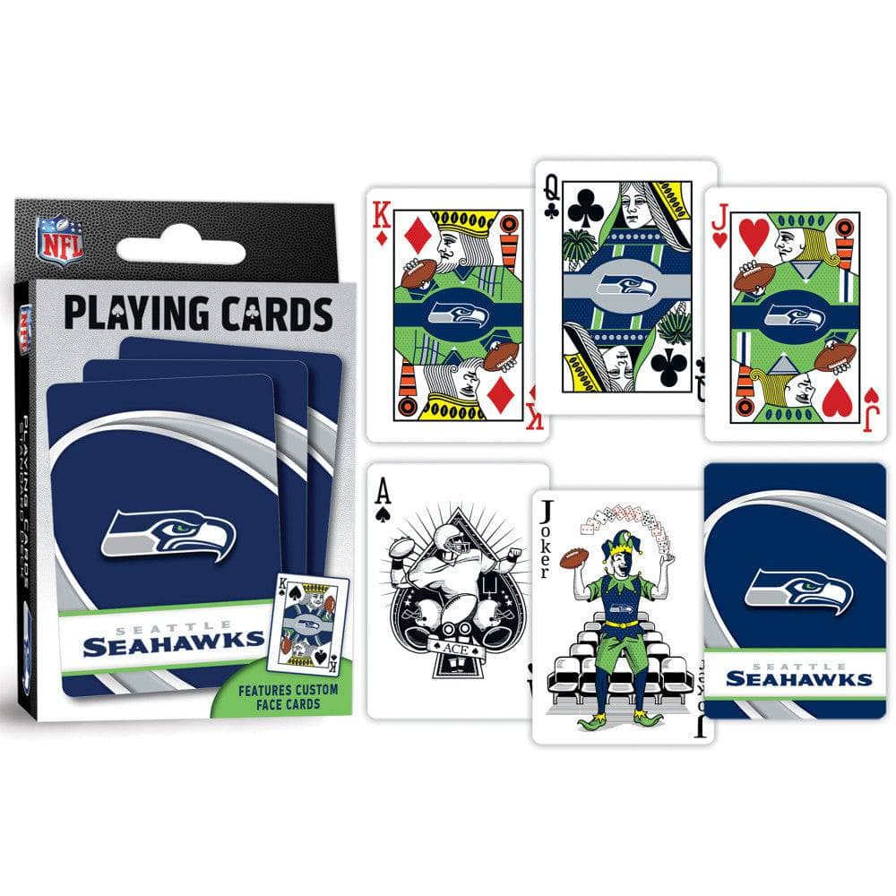 Seattle Seahawks Playing Cards - 54 Card Deck - Image 3