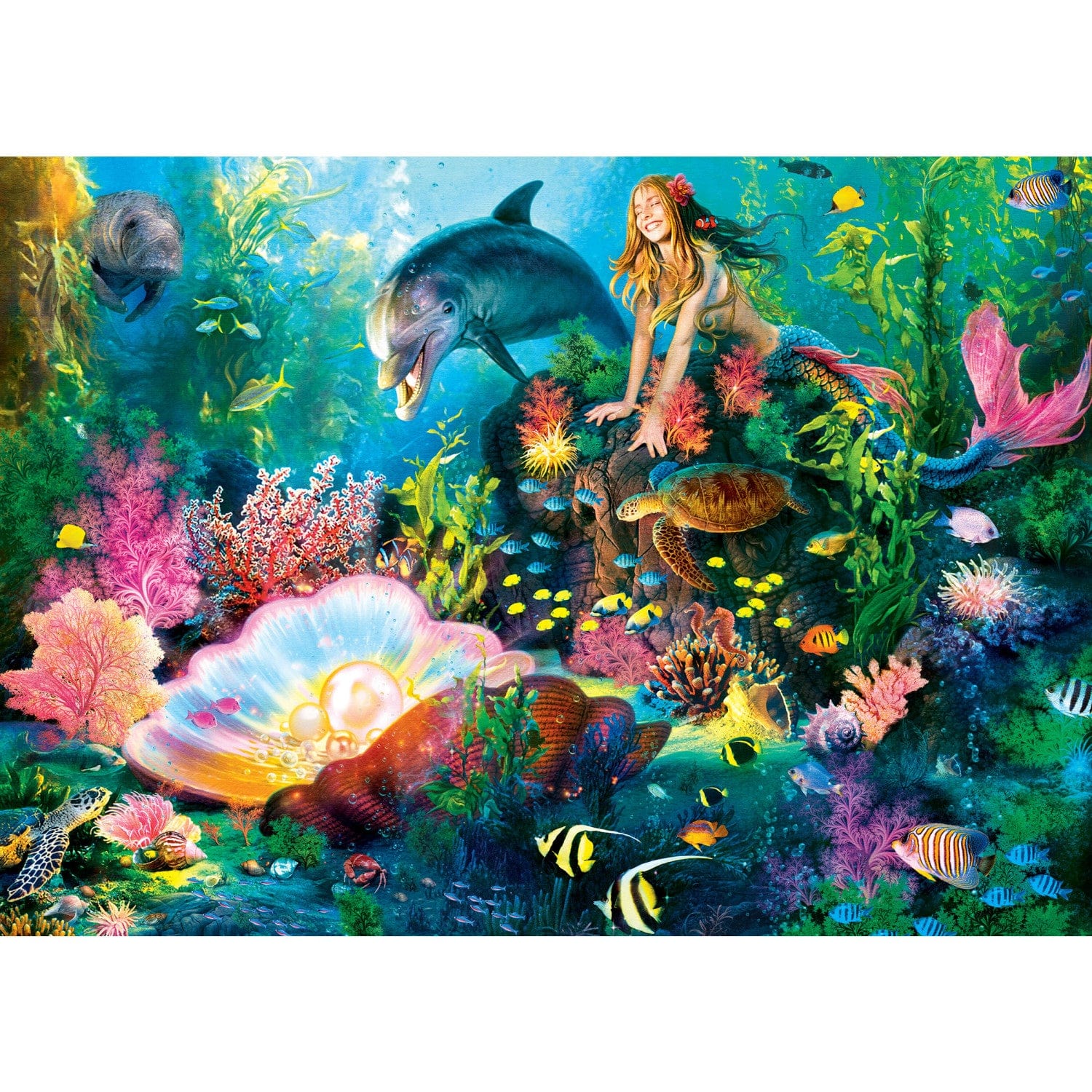 Hidden Images - Secrets of the Deep 500 Piece Jigsaw Puzzle - Image 2
