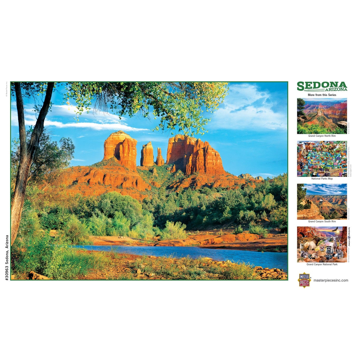 Sedona, Arizona 500 Piece Jigsaw Puzzle - Image 4