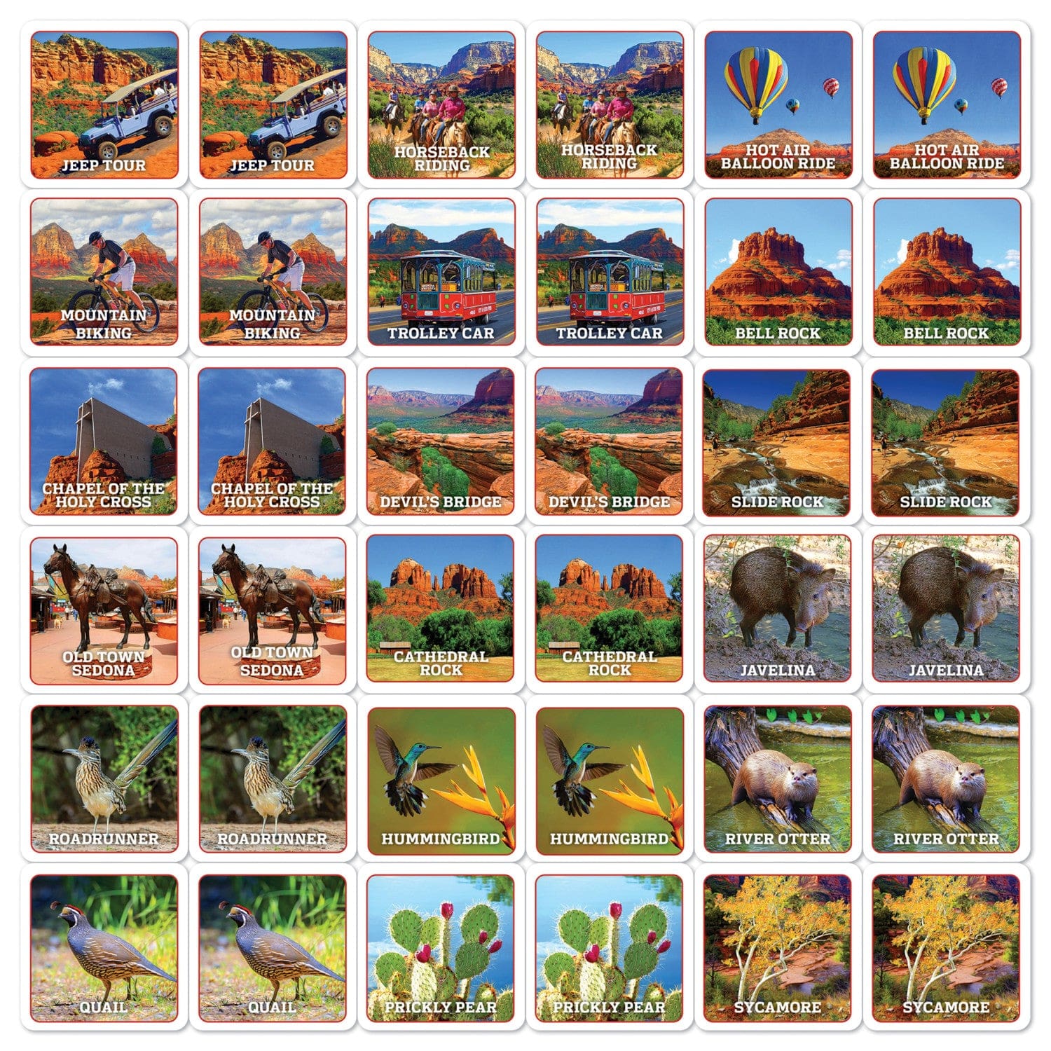 Sedona, Arizona Matching Game - Image 2