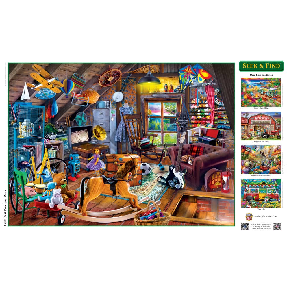 Seek & Find - A Precious Mess 1000 Piece Jigsaw Puzzle - Image 4