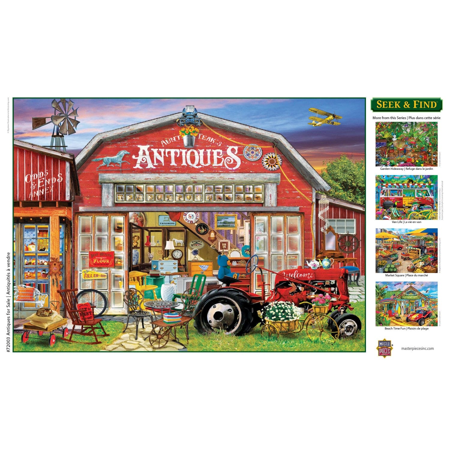 Seek & Find - Antiques for Sale 1000 Piece Jigsaw Puzzle - Image 4