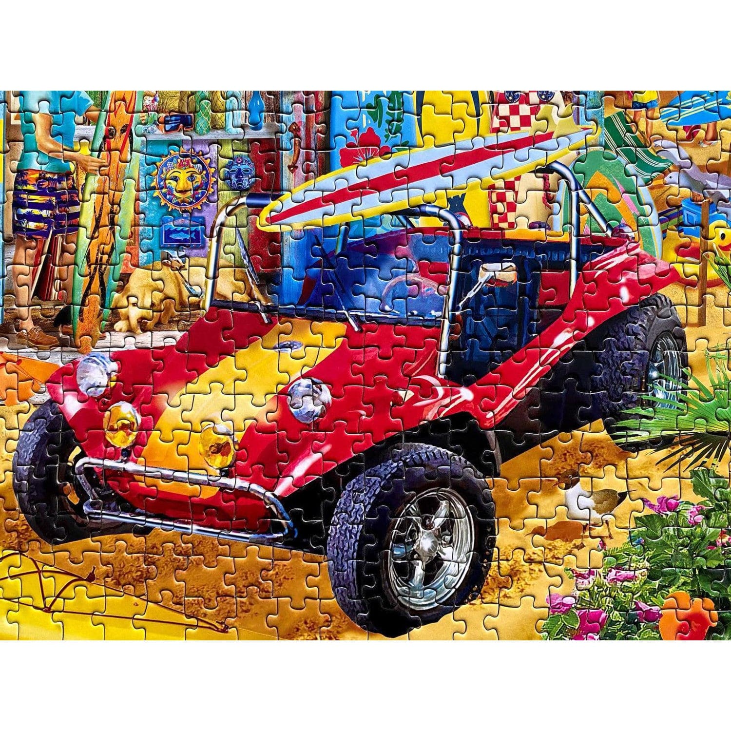 Seek & Find - Beach Time Fun 1000 Piece Jigsaw Puzzle - Image 5