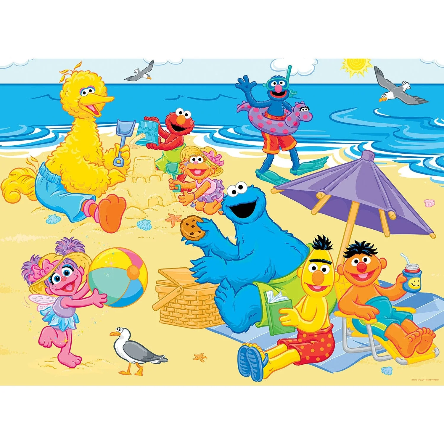 Sesame Street - School Time 24 Piece Jigsaw Puzzle - Image 2