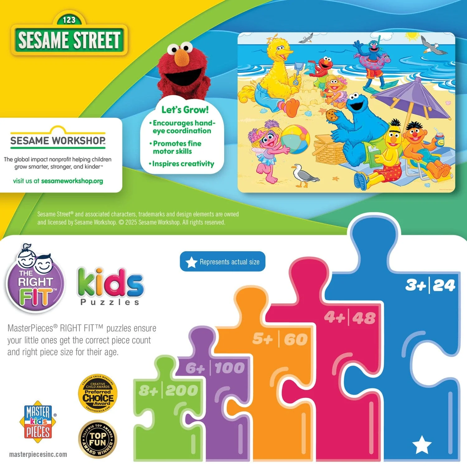 Sesame Street - School Time 24 Piece Jigsaw Puzzle - Image 3