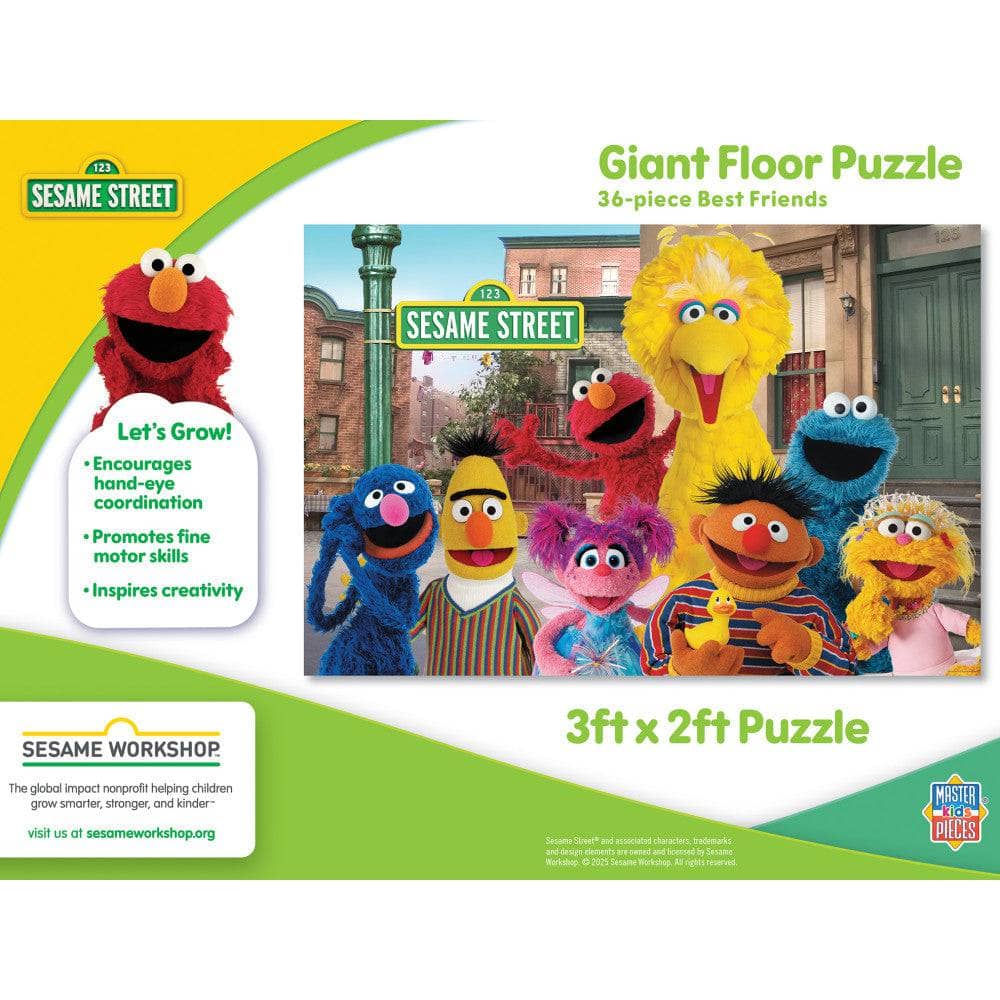 Sesame Street - Best Friends 36 Piece Floor Jigsaw Puzzle - Image 3