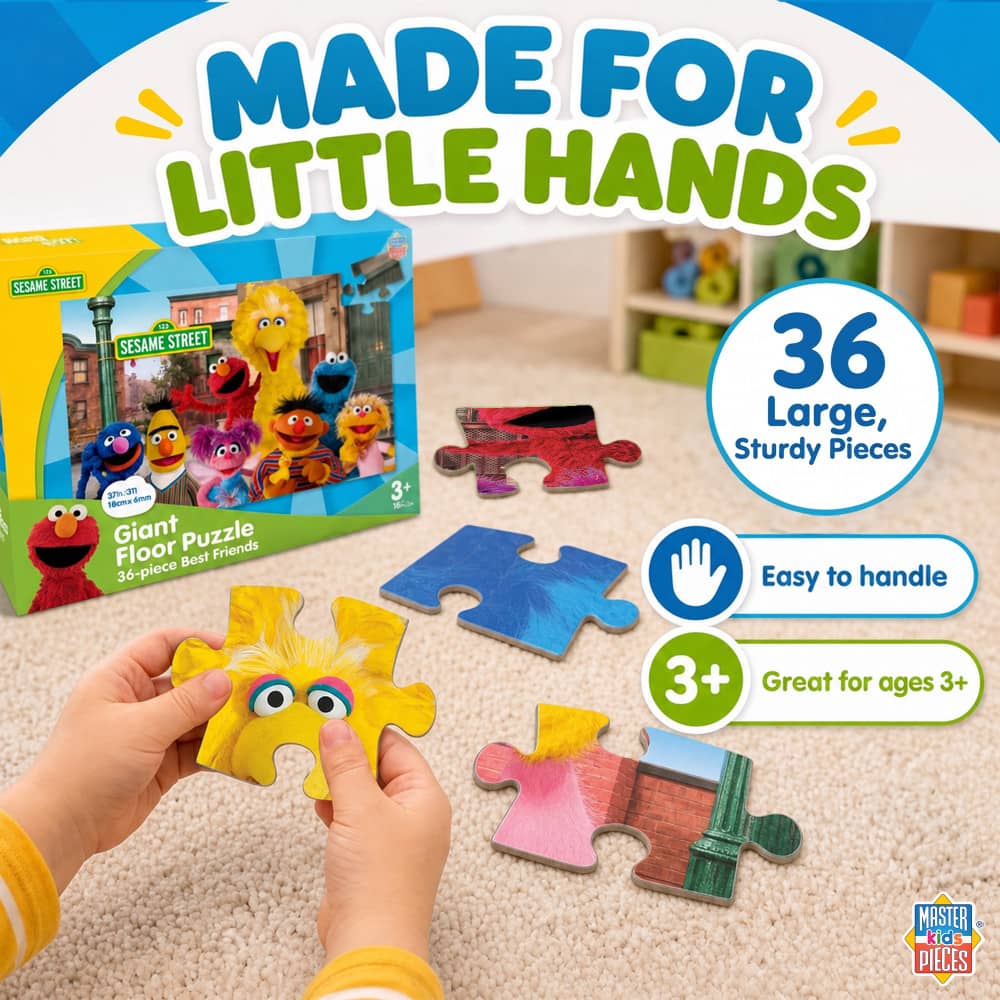 Sesame Street - Best Friends 36 Piece Floor Jigsaw Puzzle - Image 5