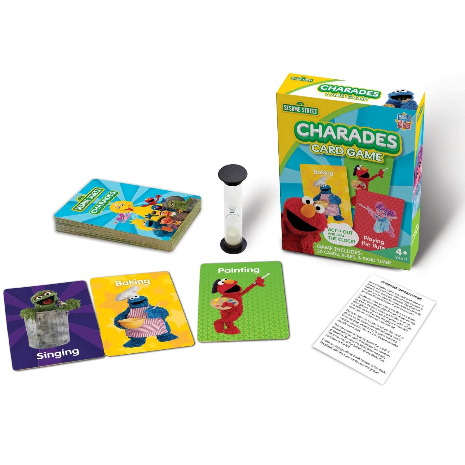 Sesame Street Charades Card Game - Image 2