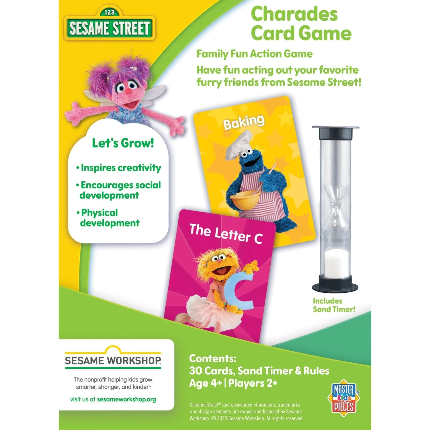 Sesame Street Charades Card Game - Image 3