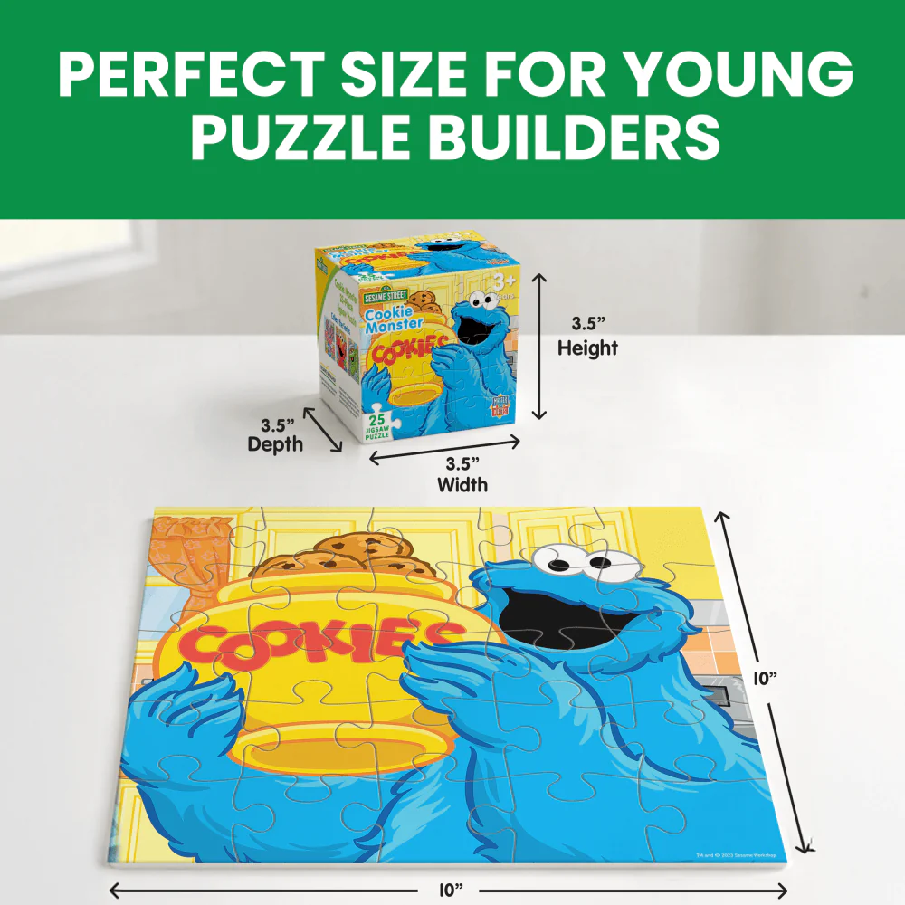 Sesame Street - Cookie Monster 25 Piece Jigsaw Puzzle - Image 4