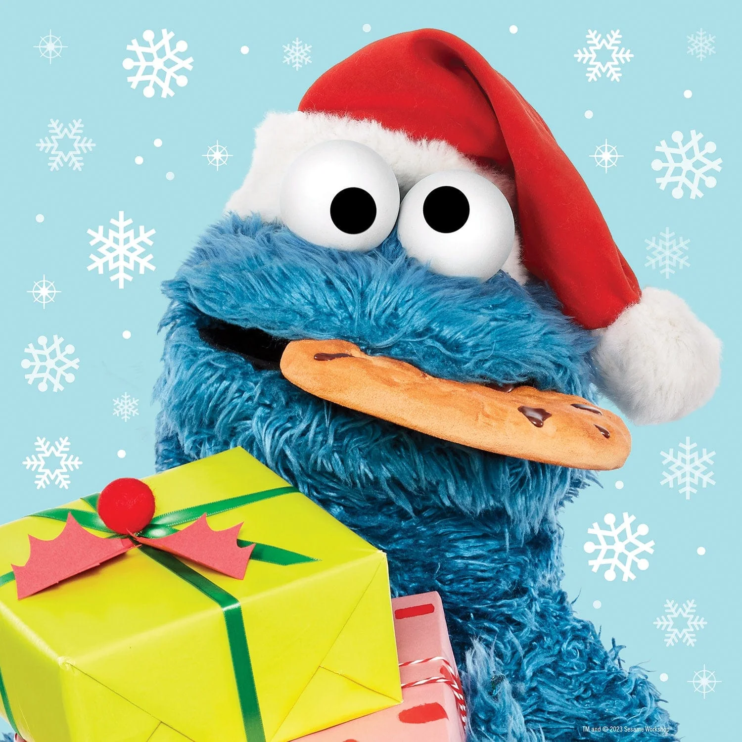 Sesame Street Holiday - Cookie Monster 25 Piece Jigsaw Puzzle - Image 2