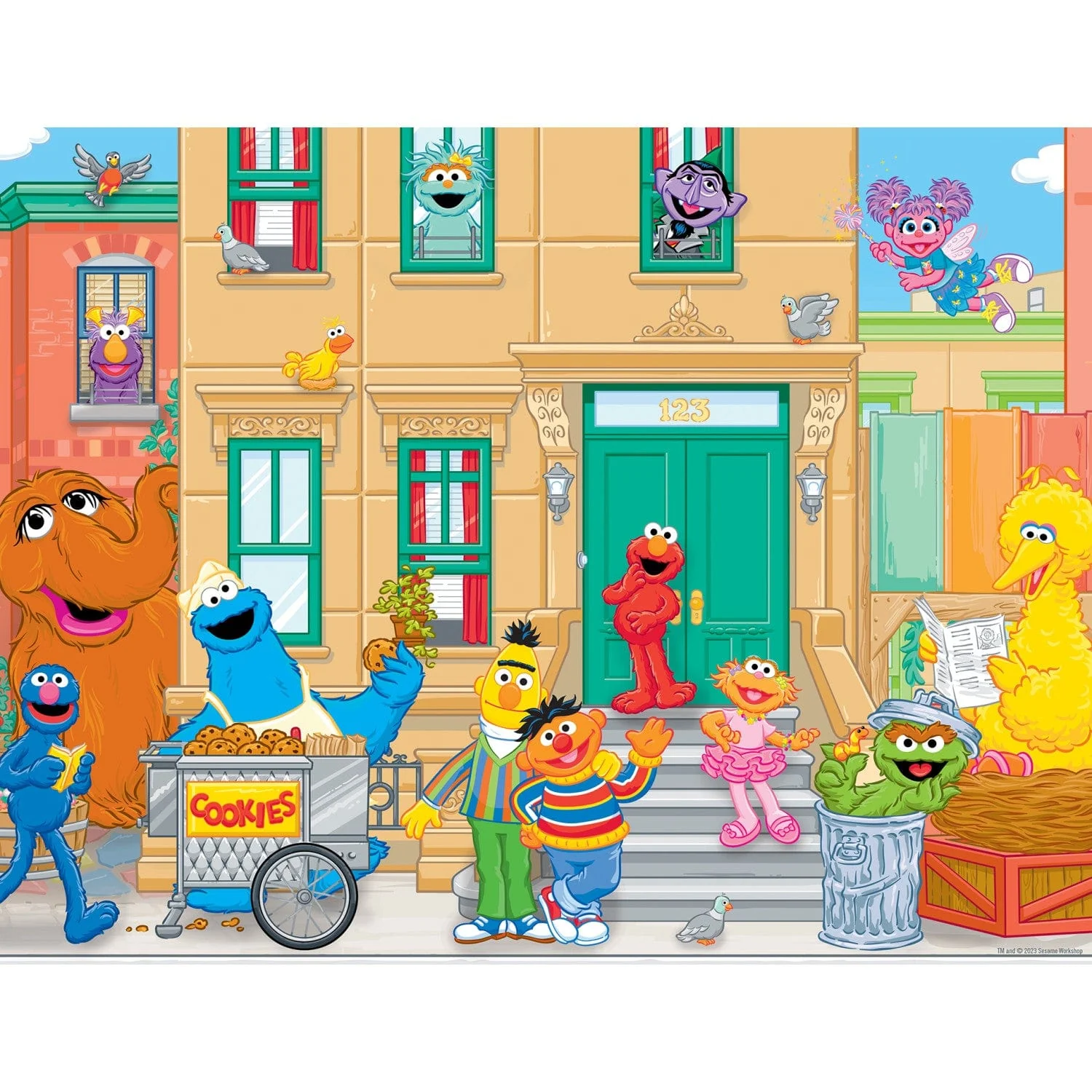 Sesame Street - In the Neighborhood 36 Piece Jigsaw Puzzle - Image 2