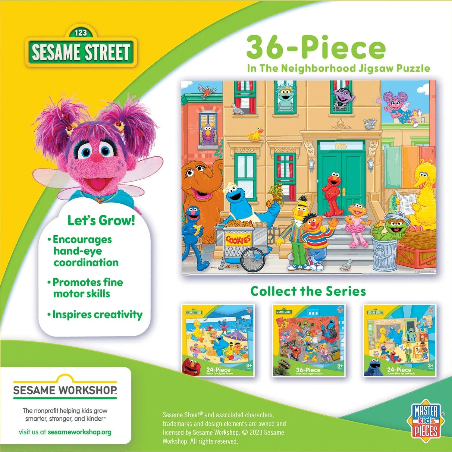 Sesame Street - In the Neighborhood 36 Piece Jigsaw Puzzle - Image 3
