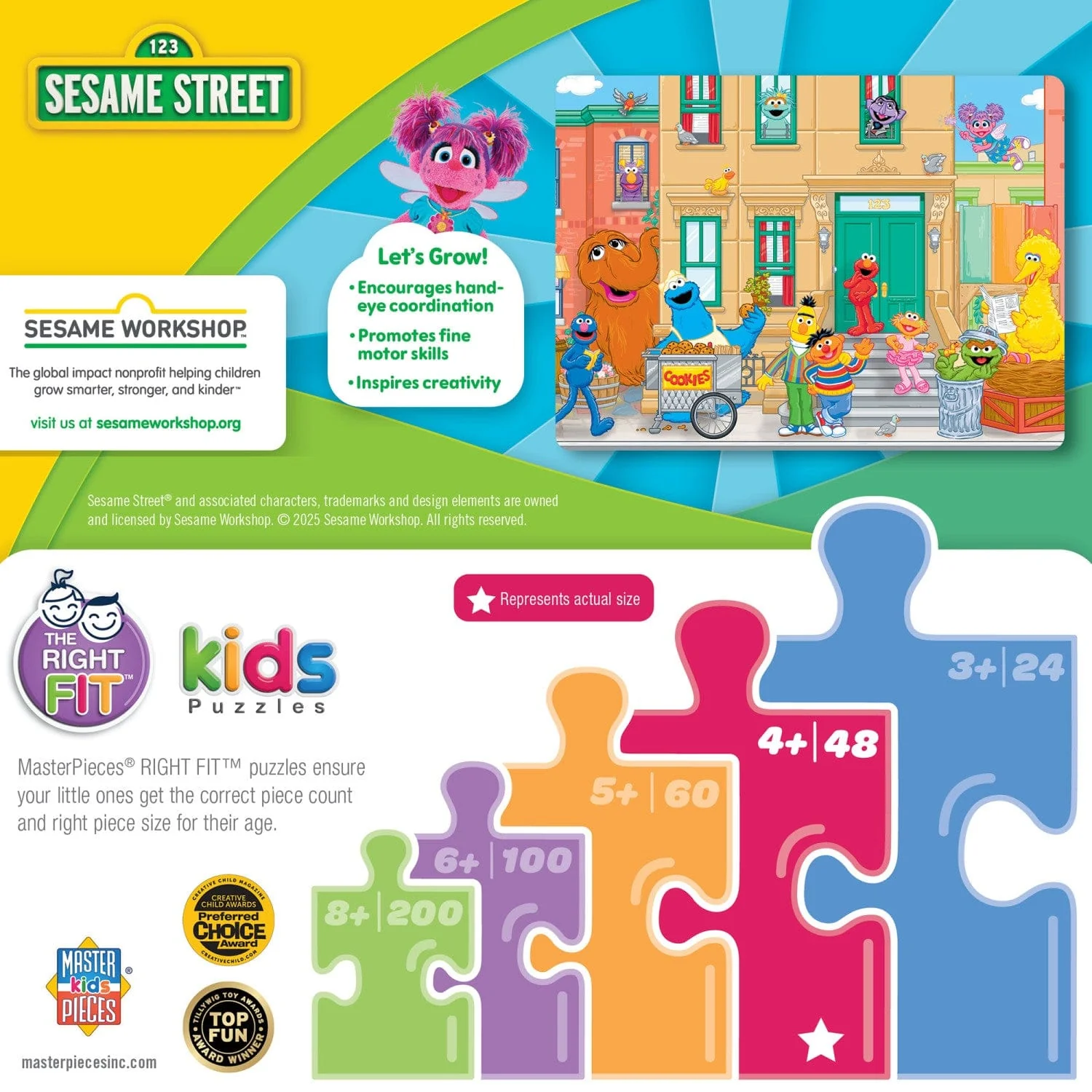 Sesame Street - In the Neighborhood 48 Piece Jigsaw Puzzle - Image 3