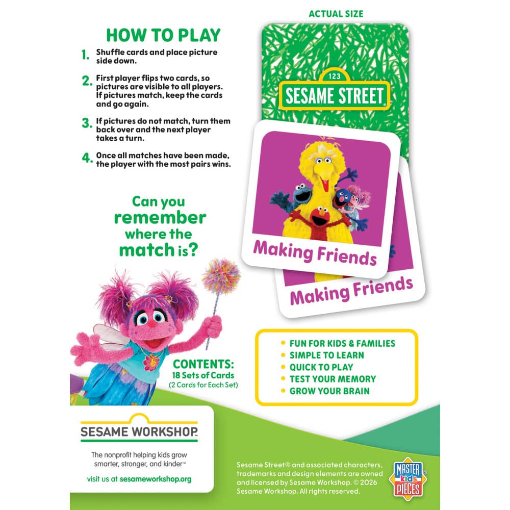 Sesame Street - Elmo & Friends Matching Game - Image 3