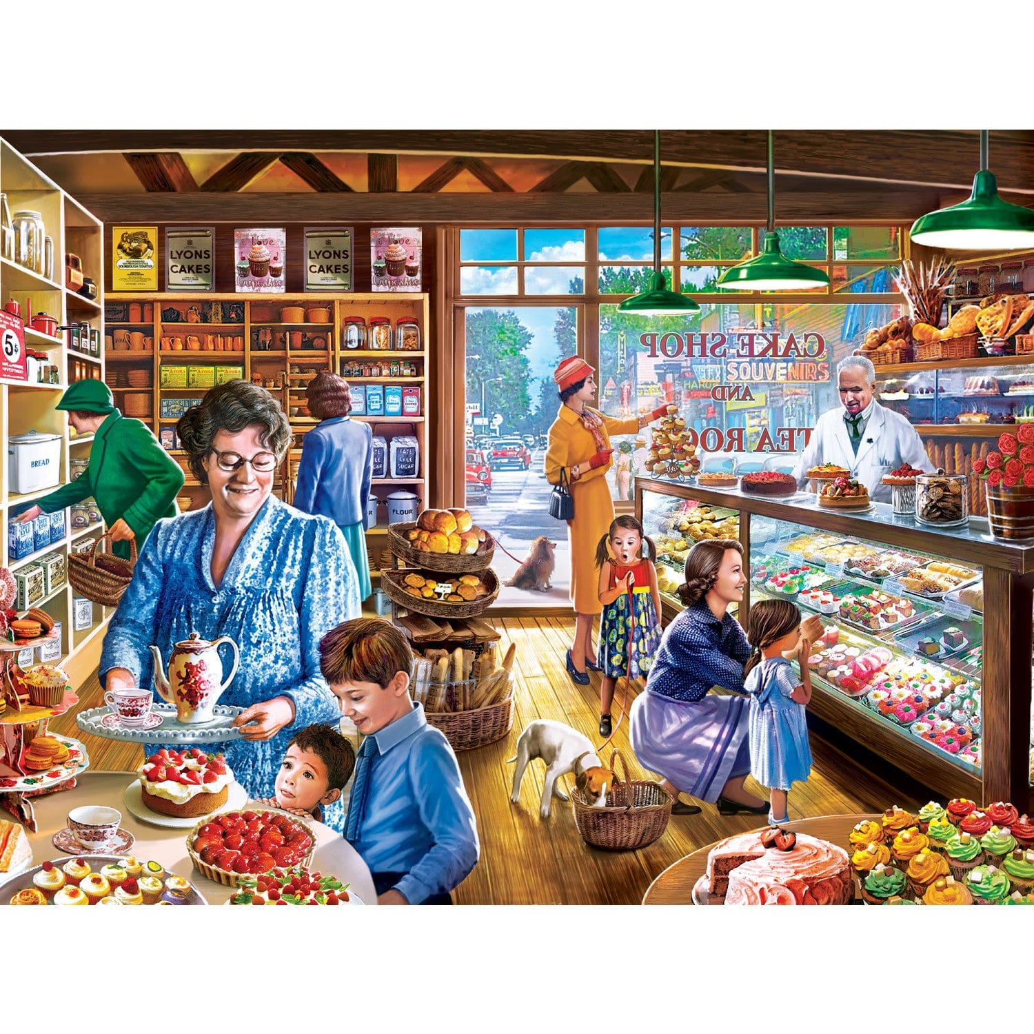 Shopkeepers - Cakes & Treats 750 Piece Jigsaw Puzzle - Image 2