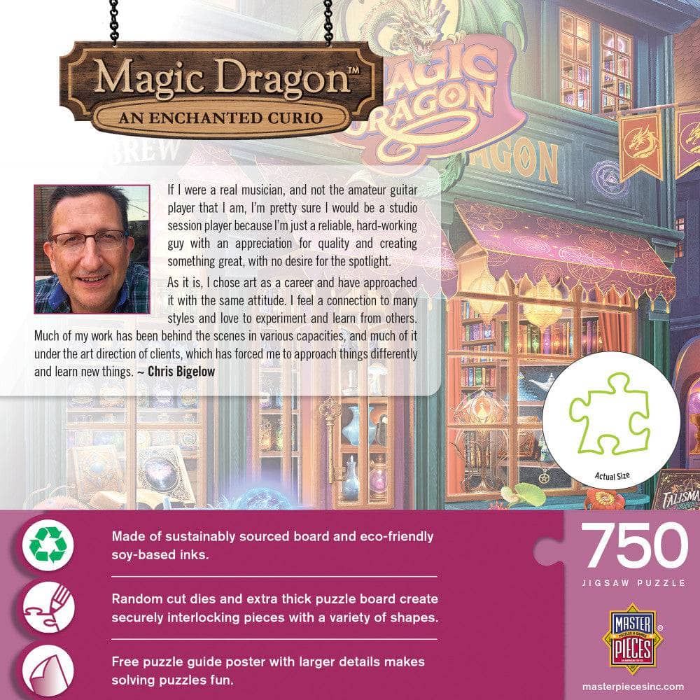 Shopkeepers - Enchanted Curios 750 Piece Jigsaw Puzzle - Image 3