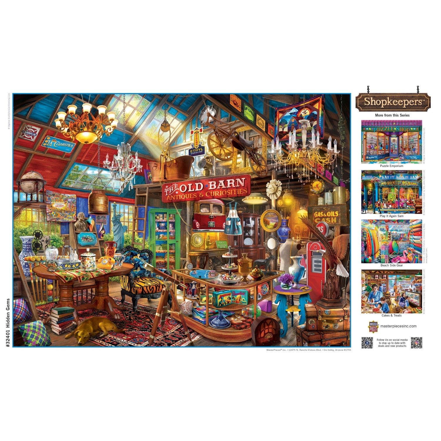 Shopkeepers - Hidden Gems 750 Piece Jigsaw Puzzle - Image 4