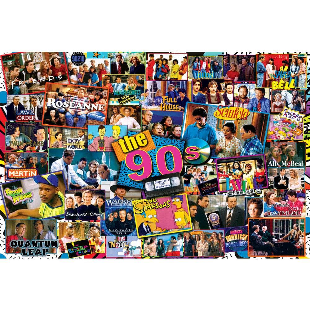 Signature Collection - 90's TV Time 5000 Piece Jigsaw Puzzle - Image 2