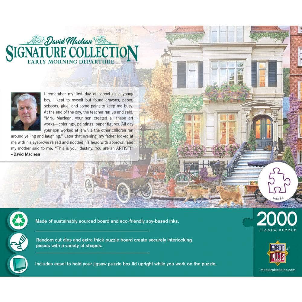 Signature Collection - Early Morning Departure 2000 Piece Jigsaw Puzzle - Image 3