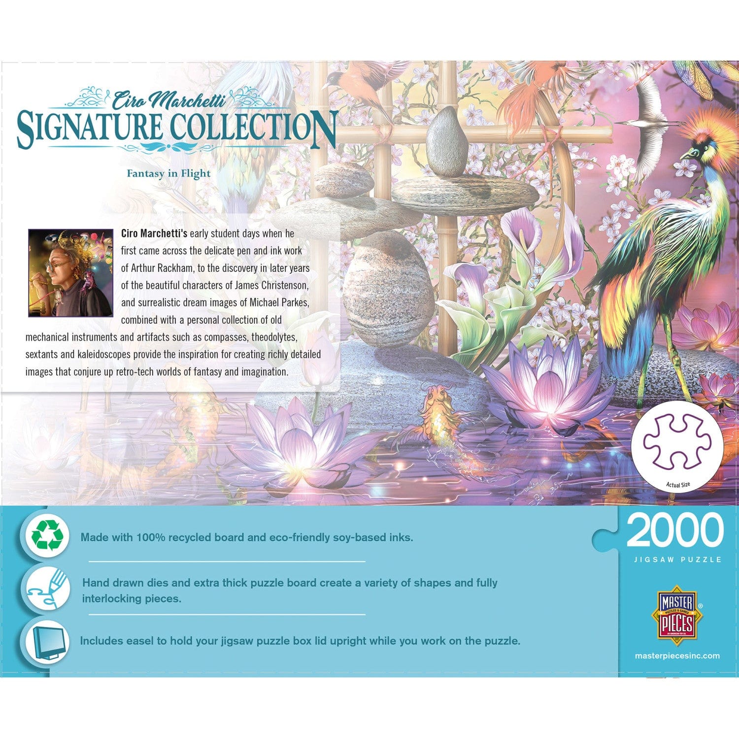 Signature Collection - Fantasy in Flight 2000 Piece Jigsaw Puzzle - Image 3