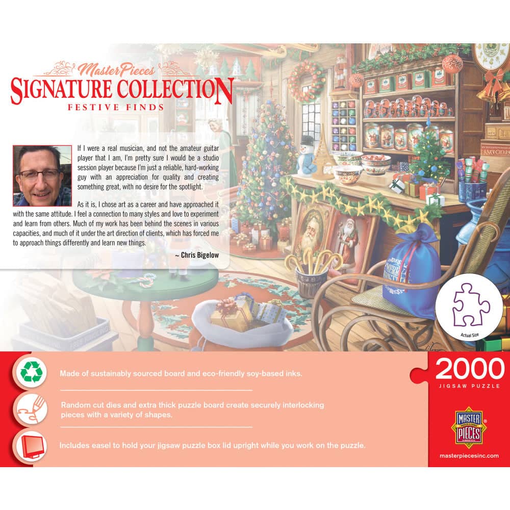 Signature Collection - Festive Finds 2000 Piece Jigsaw Puzzle - Image 3