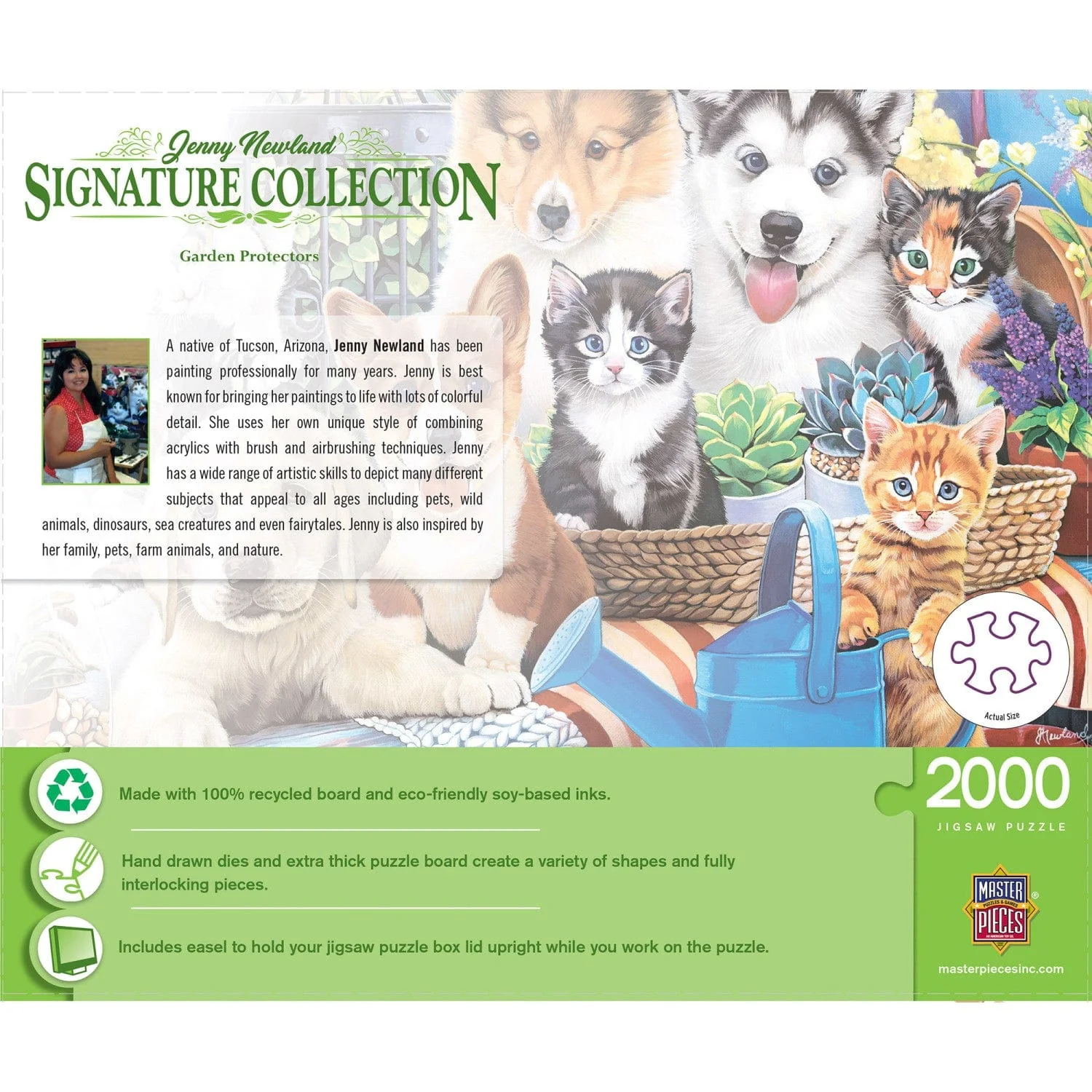 Signature Collection - Garden Protectors 2000 Piece Jigsaw Puzzle - Image 3