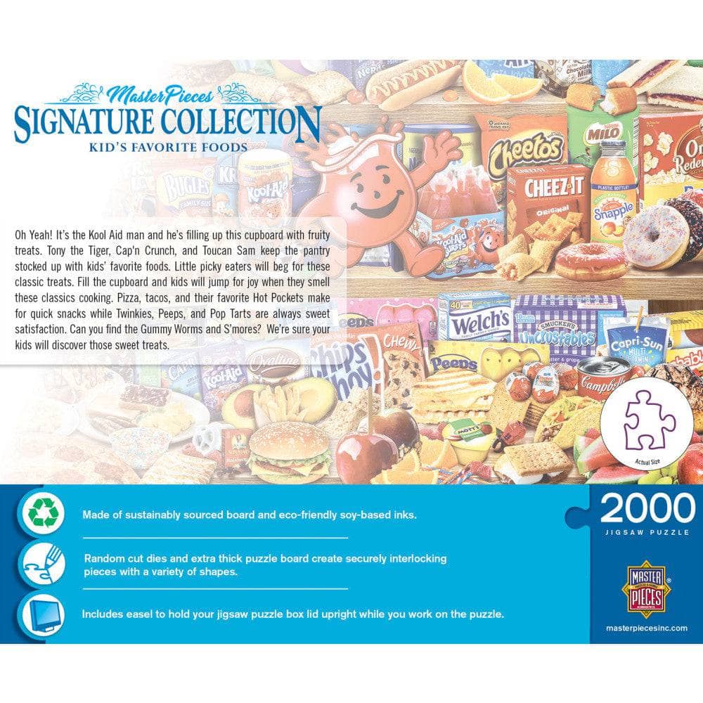 Signature Collection - Kids' Favorite Foods 2000 Piece Jigsaw Puzzle - Image 3