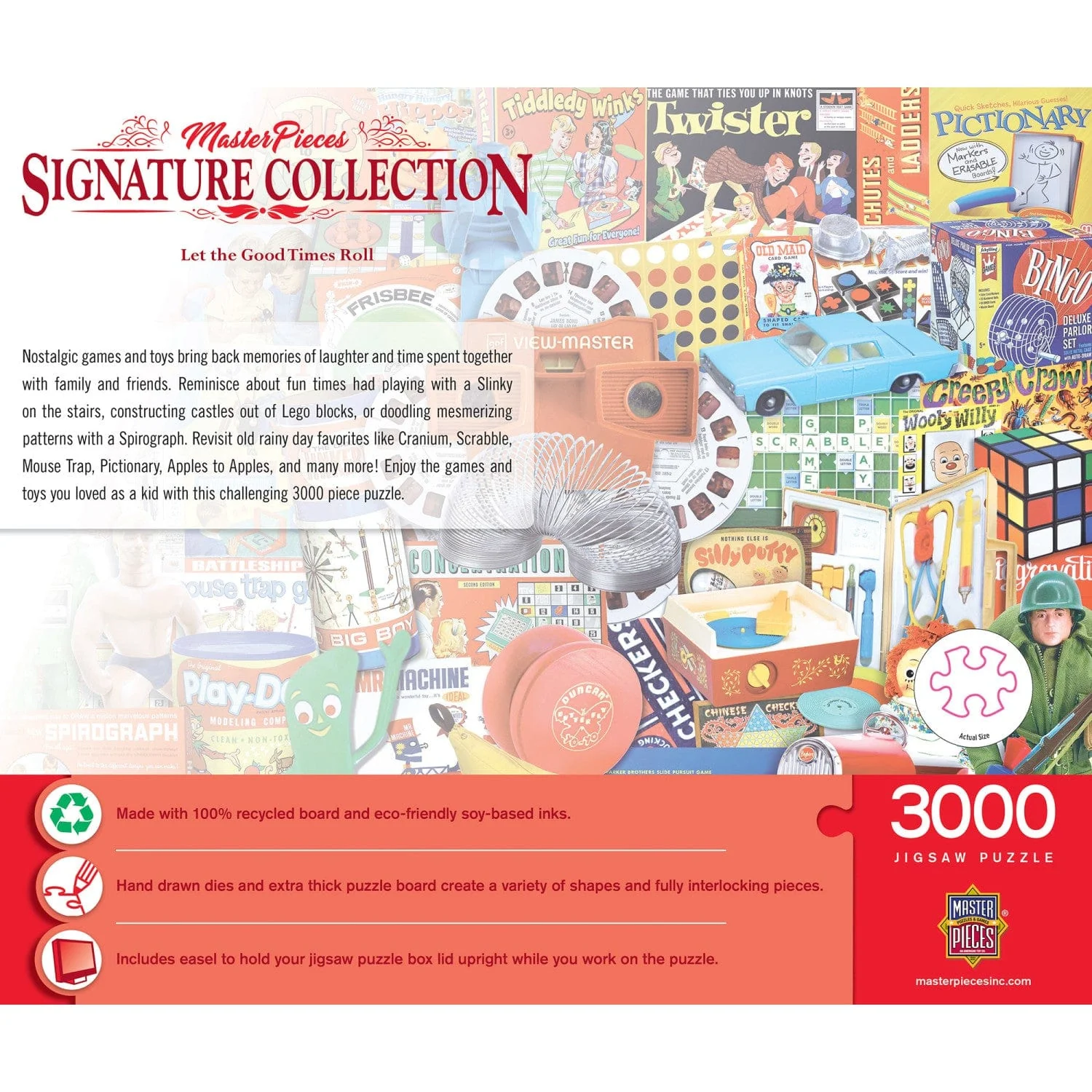 Signature Collection - Let the Good Times Roll 3000 Piece Jigsaw Puzzle - Flawed - Image 3