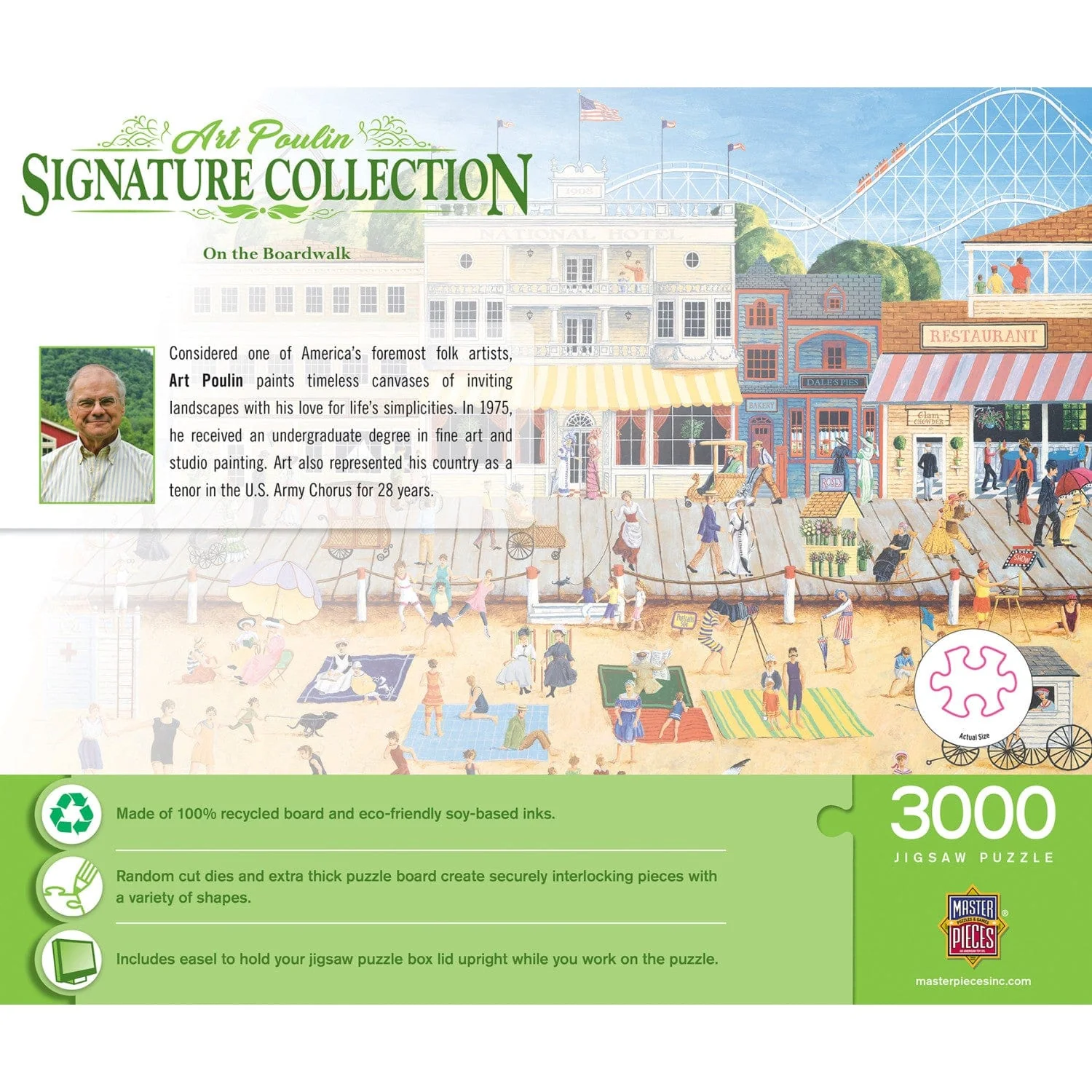 Signature Collection - On the Boardwalk 3000 Piece Jigsaw Puzzle - Image 3