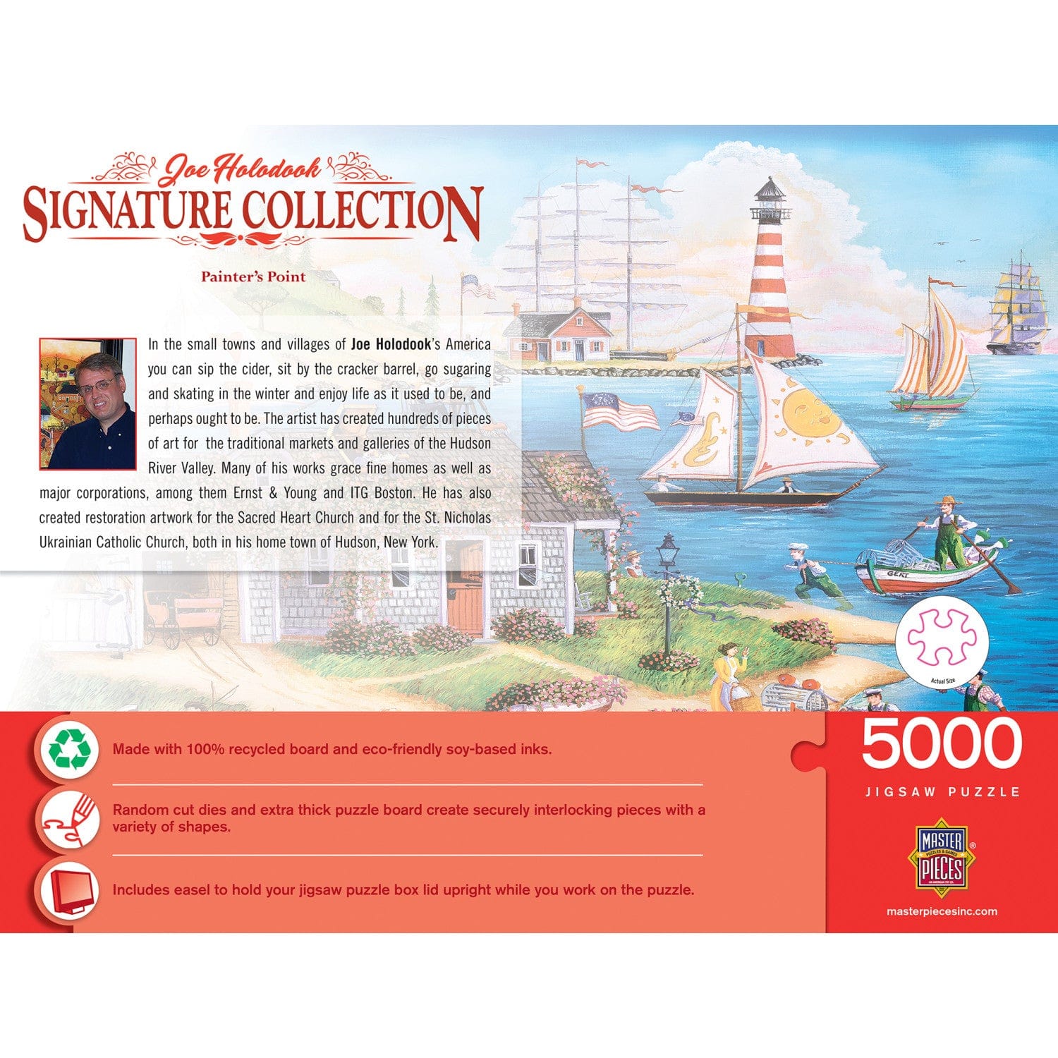 Signature Collection - Painter's Point 5000 Piece Jigsaw Puzzle - Image 3