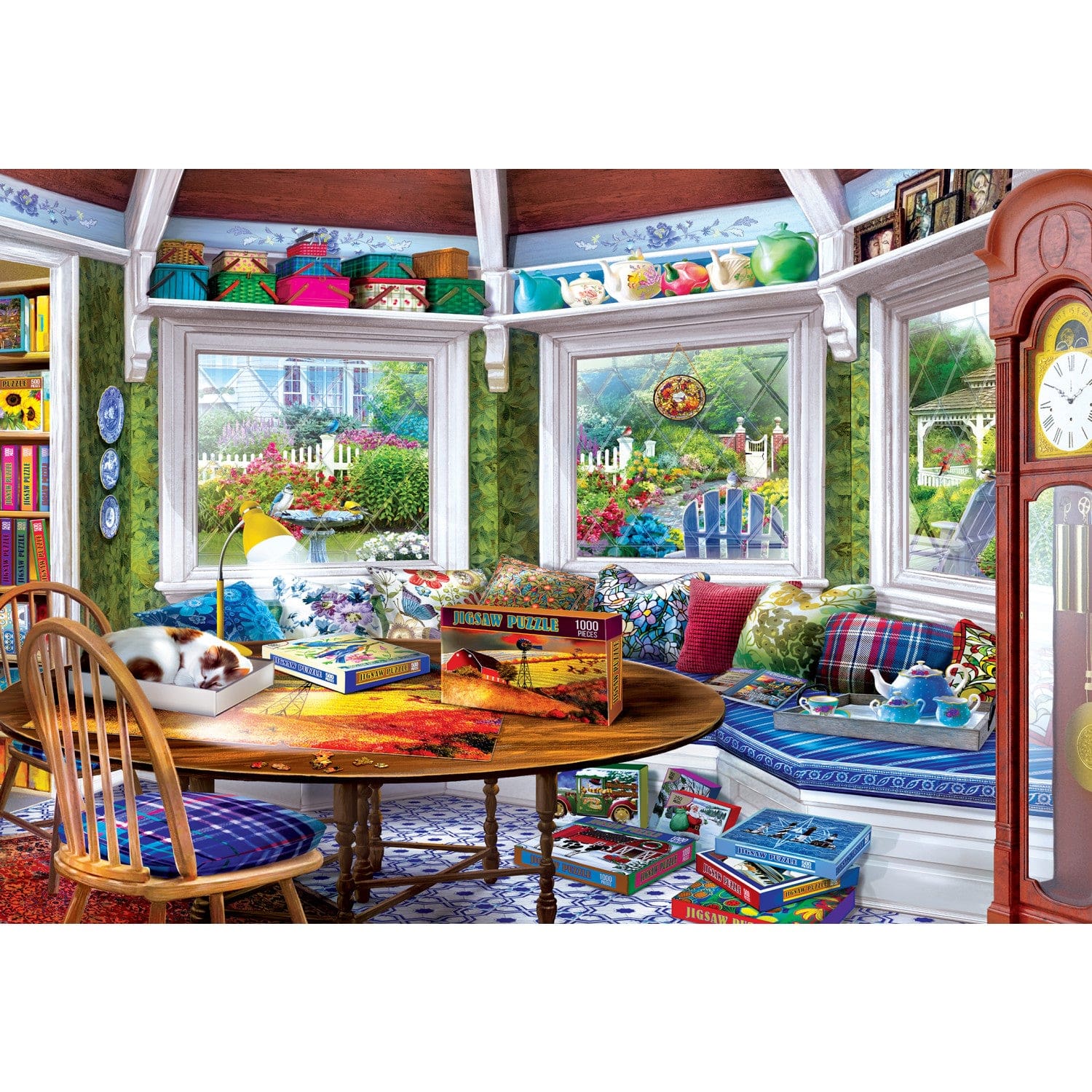 Signature - Puzzler's Retreat 1500 Piece Jigsaw Puzzle - Image 2
