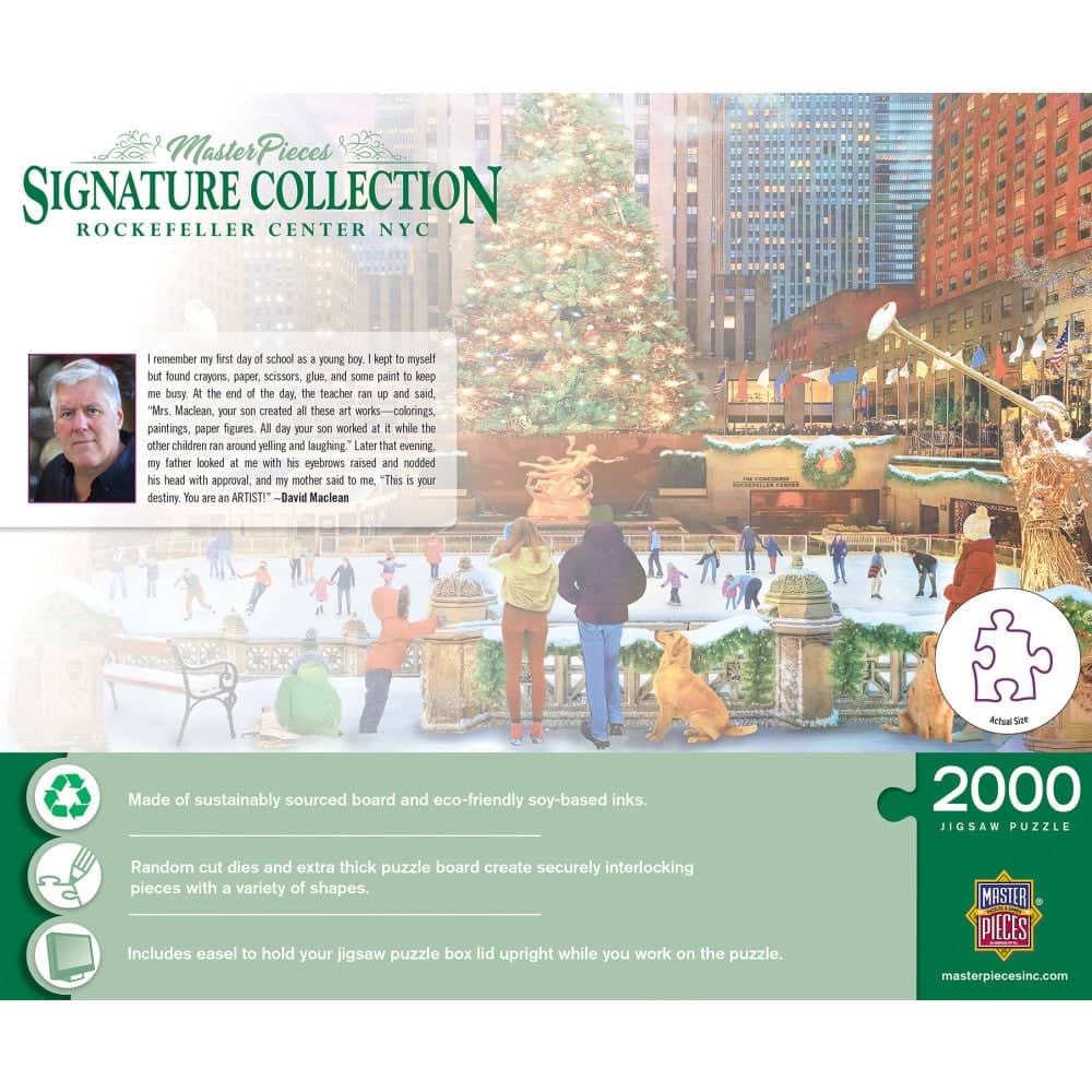 Signature Collection - Rockefeller Center 2000 Piece Jigsaw Puzzle - Image 3